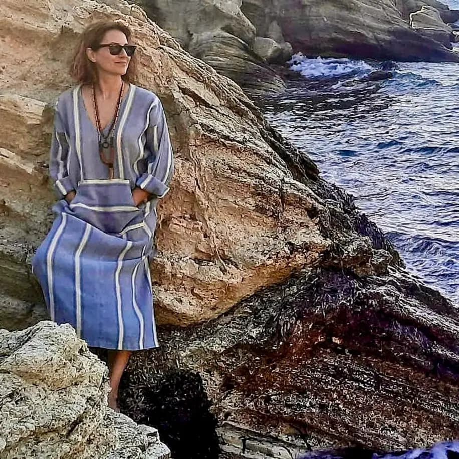 Keten Deniz elbisesi